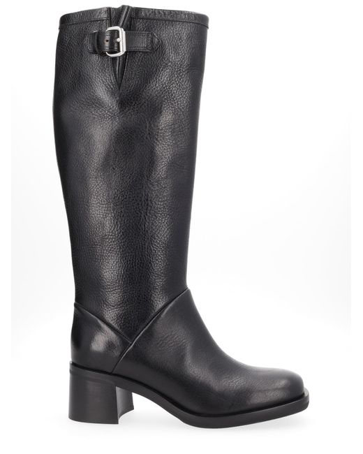 Our Legacy Black Solid High Boot