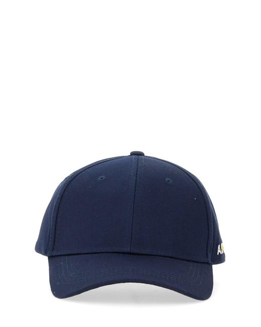 Cappello Da Baseball Con Logo di Aspesi in Blue da Uomo