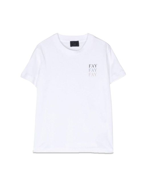 Fay White Mc T-Shirt