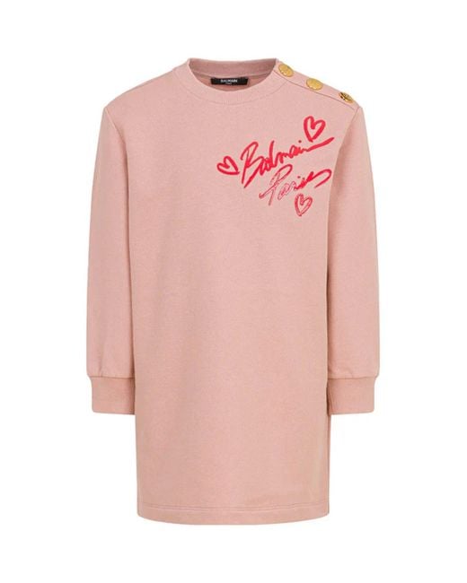 Balmain Pink Dress
