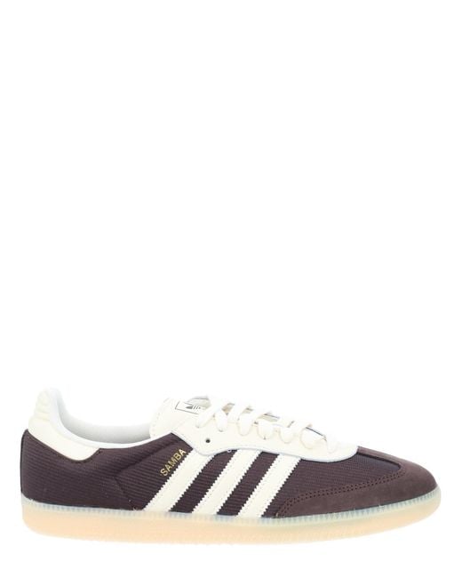 Adidas Originals White "Samba Og" Sneaker for men