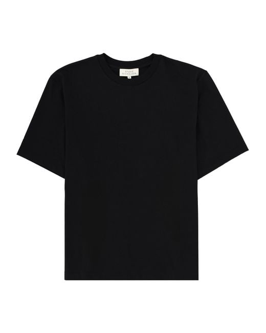 Studio Nicholson Black T-Shirt "Lay" for men