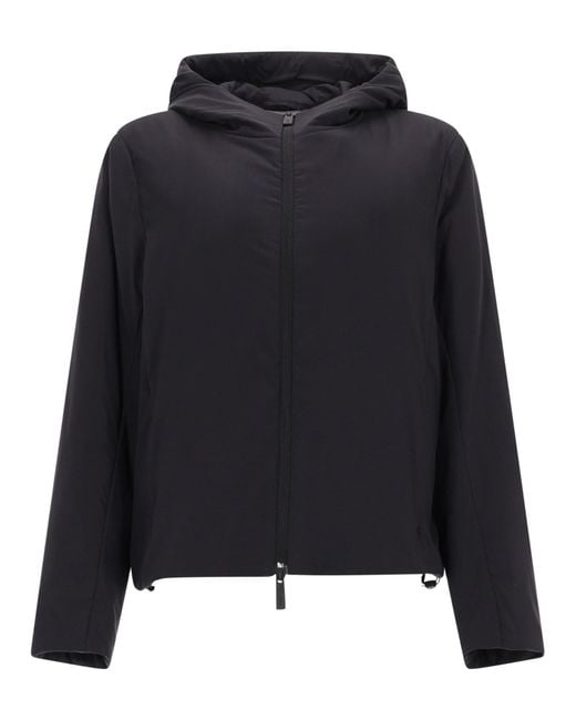Laminar Black Hooded Jacket
