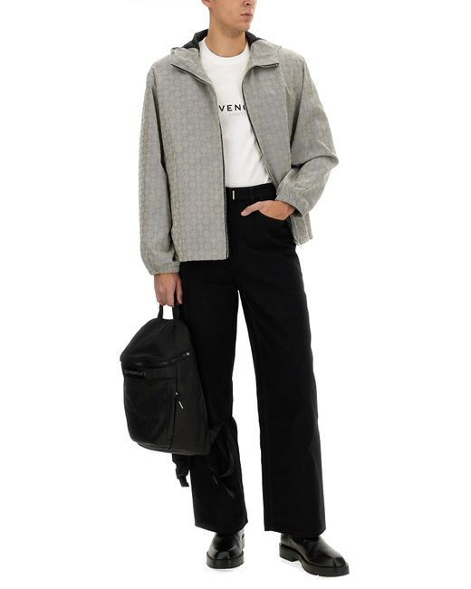 Giacca A Vento di Givenchy in Gray da Uomo