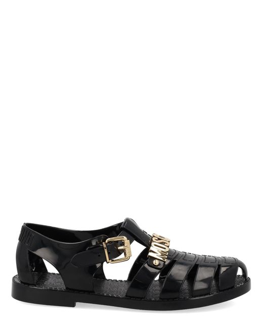 Moschino Black Sandalo "Jelly"