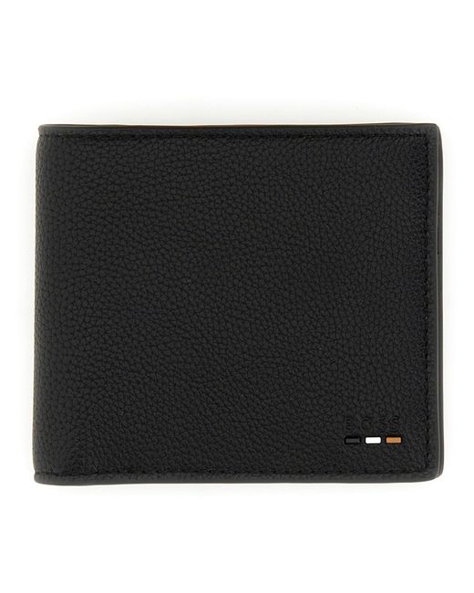 Boss Black Bi-Fold Wallet for men