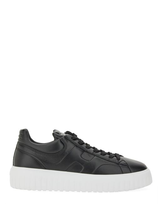 Hogan Black H-Stripes Sneaker for men