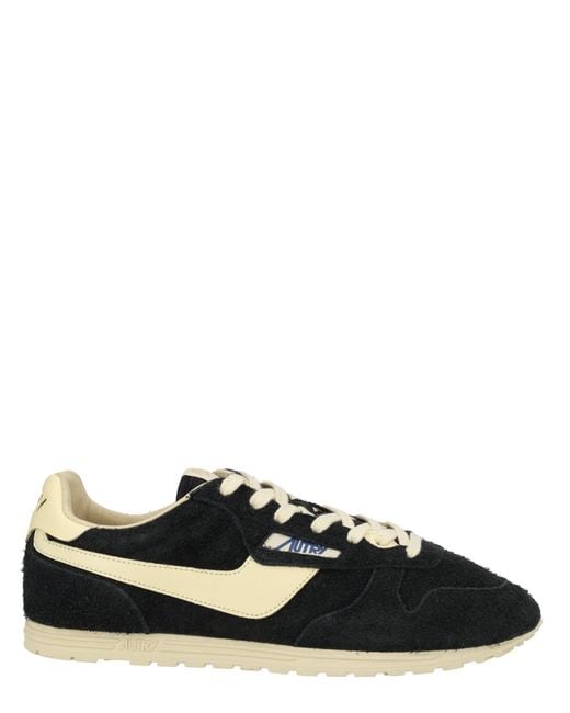 Autry Black Color Block Sneakers for men