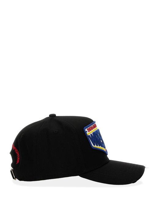 Cappello Da Baseball Con Logo di DSquared² in Black da Uomo