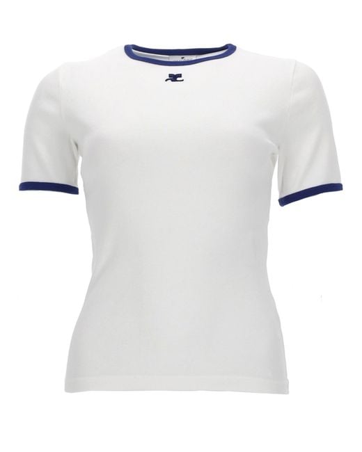 Courreges White T-Shirt