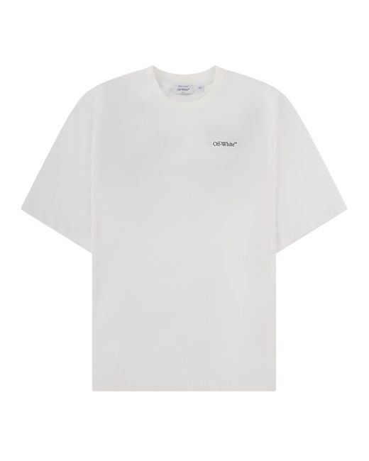 Off-White c/o Virgil Abloh White T-Shirt With Logo for men