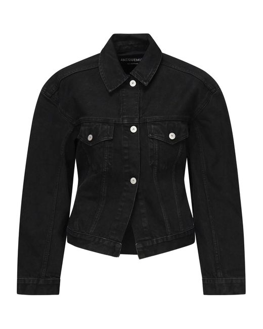 Jacquemus Black Jackets Principal:Cotton