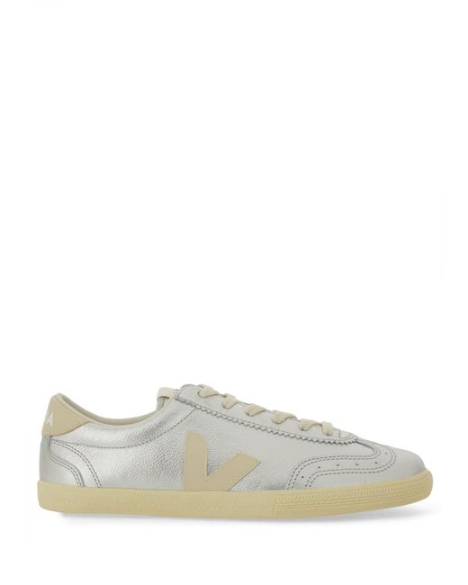 Veja White "Volley" Sneaker