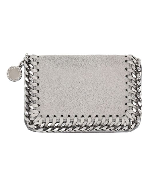 Stella McCartney Gray Polyester Wallet