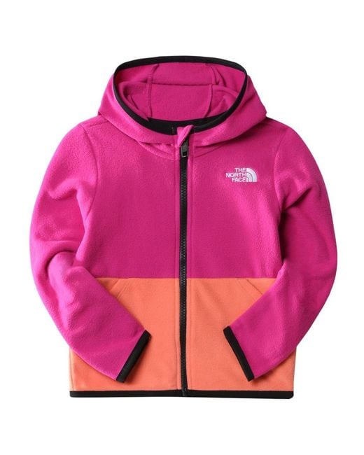 The North Face Pink Hoodie "Glacier"