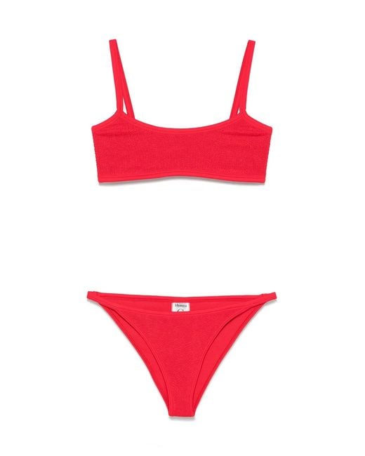 Hunza G Red "Tyler" Bikini Swimsuit