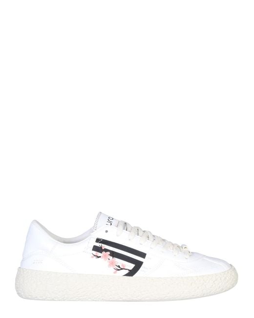 PURAAI White Vegan Lightbloom Limited Edition Sneakers