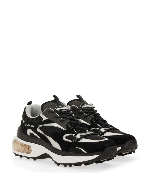 Sneaker "Bubble" di DSquared² in Black da Uomo