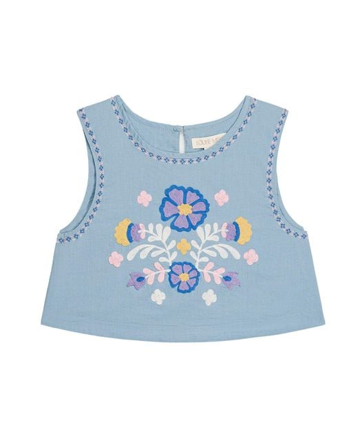 Louise Misha Blue Top "Camisole"