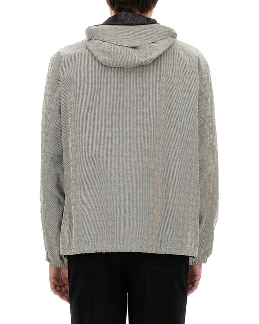 Giacca A Vento di Givenchy in Gray da Uomo