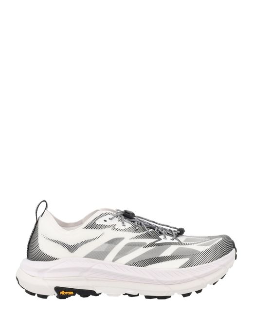 Hoka One One White Mafate Speed 4 Lite Ts Sneaker