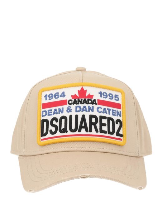 DSquared² Multicolor Dsquared Baseball Hat With Logo for men