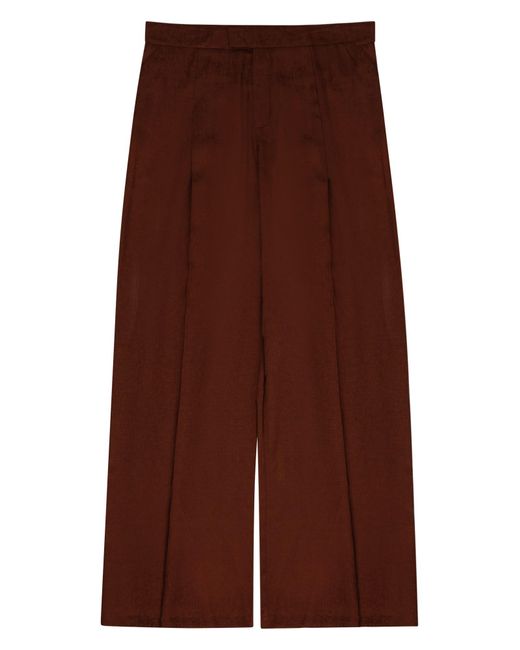 OSCAR THE COLLECTION Brown Pantalone "Odette"