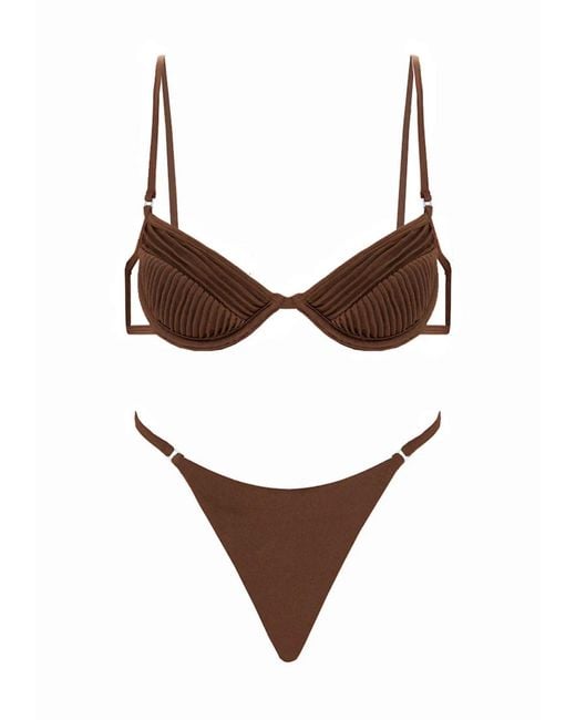 Selia Richwood Brown "Amy" Bikini Swimsuit
