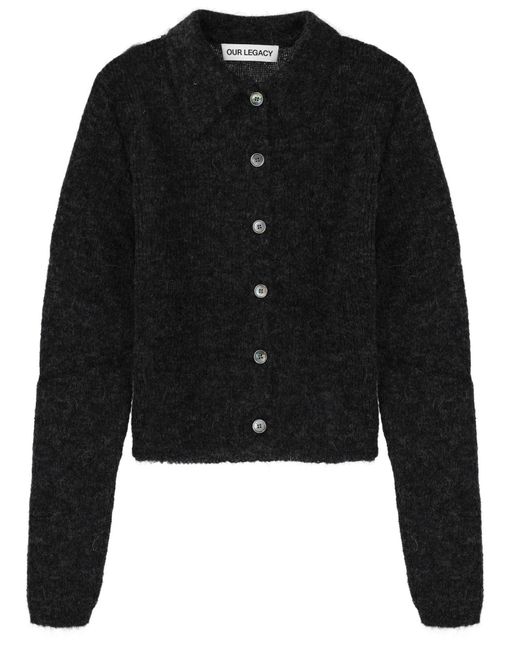 Our Legacy Black Polo "Mazzy"