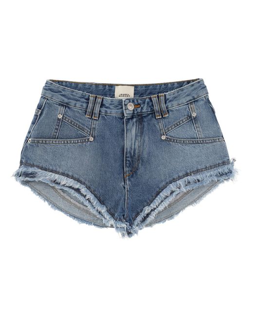 Isabel Marant Blue Shorts "Endeidala"