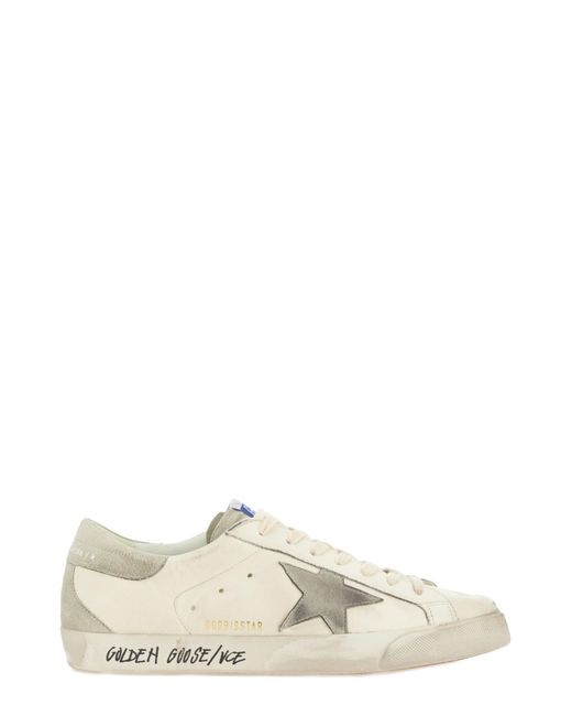 Golden Goose Deluxe Brand White "Superstar" Sneaker