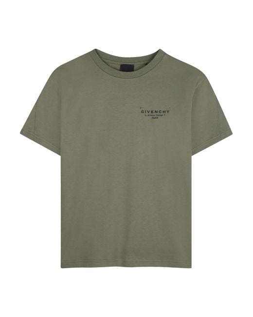Givenchy Green Tee Shirt