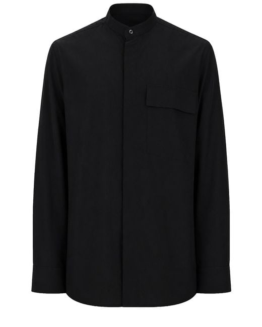 Low Brand Black Camicia for men