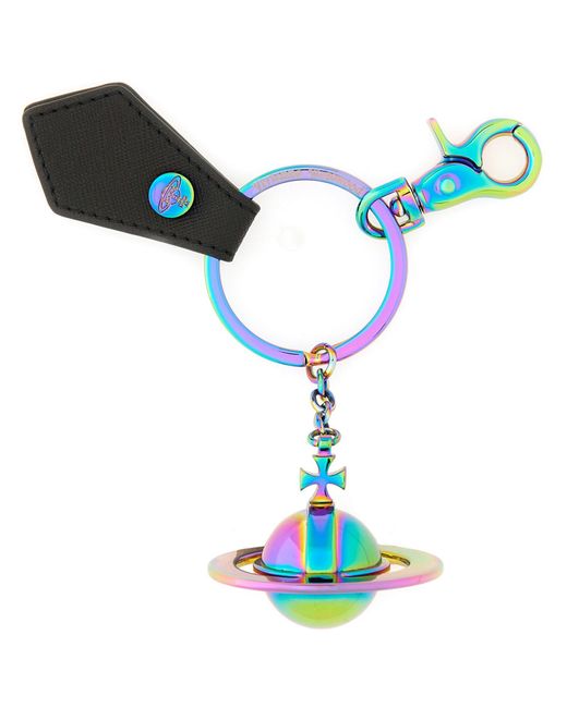 Vivienne Westwood Blue Keychain "3D Orb"