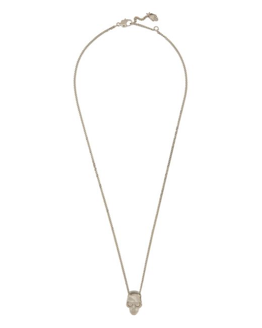 McQueen White "Skull" Necklace for men