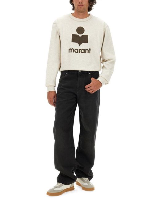 Felpa Mikoy di Isabel Marant in White da Uomo