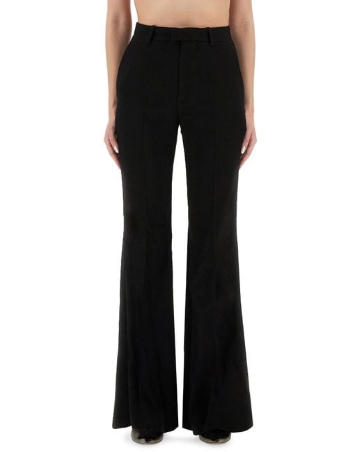 Balenciaga Black "Flared" Pants
