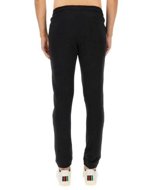 Pantalone Jogging di Paul Smith in Black da Uomo