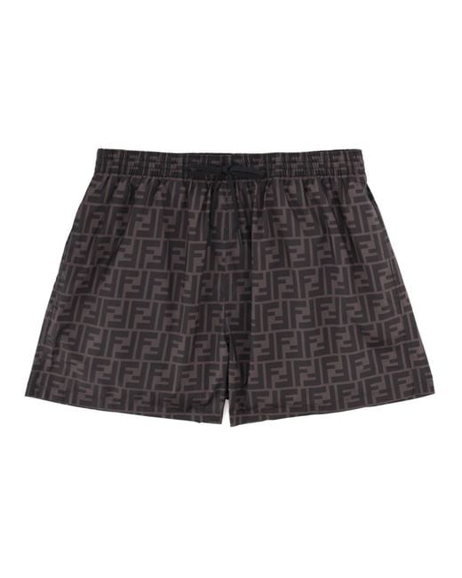 Fendi Black Sea Boxer for men
