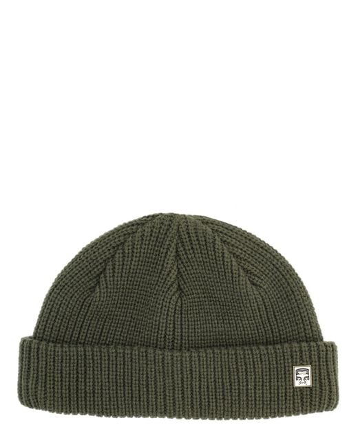 Obey Green Cap With Logo for men