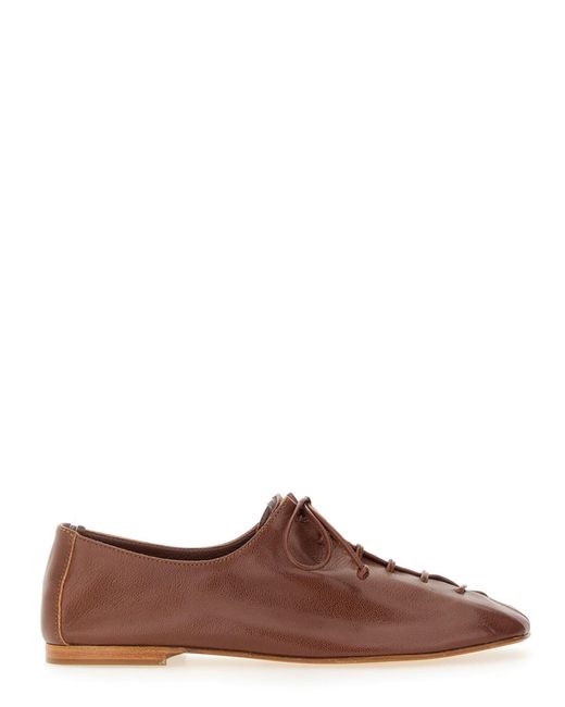 Hereu Brown Plegada" Moccasins