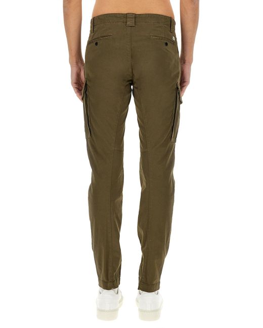 C. P. Company Pantalone Cargo di C P Company in Green da Uomo