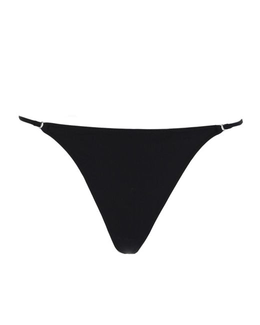 DIESEL Black "D-String-Dnm" Thong