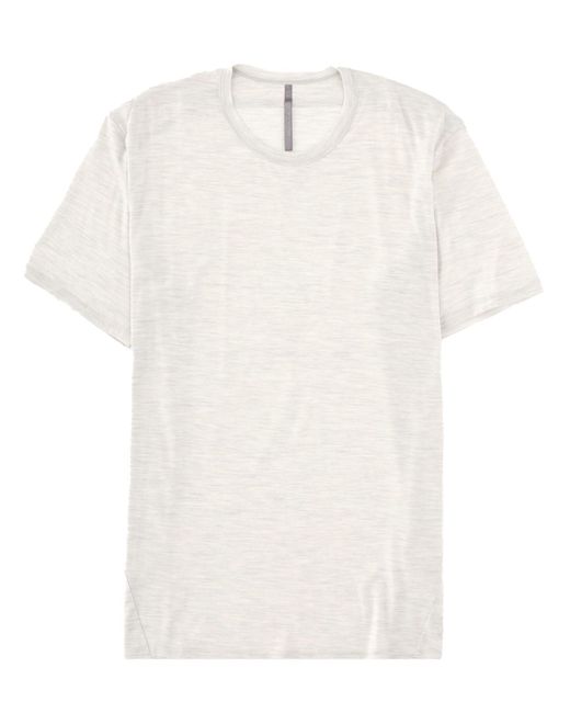 Veilance White T-Shrit "Frame Ss" for men