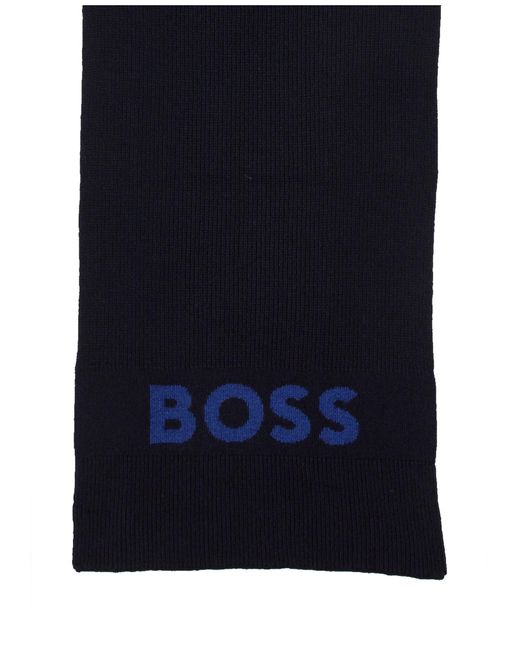 Sciarpa "Elio" di Boss in Blue da Uomo