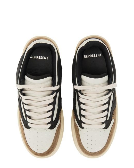 Sneaker Reptor Low di Represent in Black da Uomo