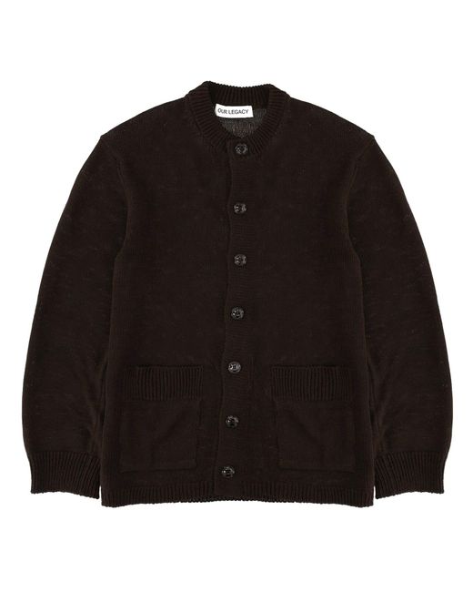 Our Legacy Black Crew Neck Sweater for men
