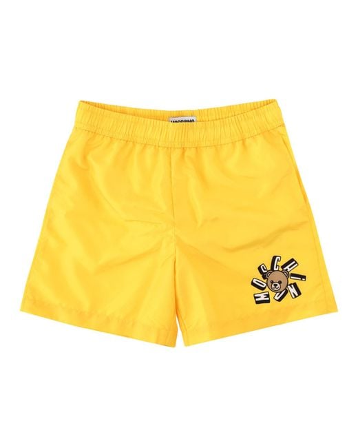 Moschino Yellow Costume Da Bagno