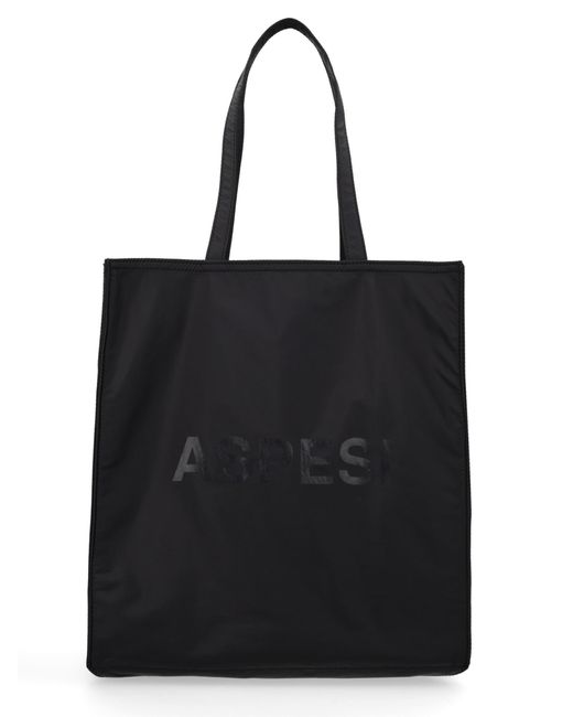 Aspesi Black Polyamide Handbag