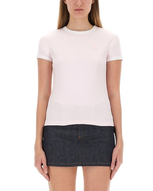 KENZO White "Boke Flower 2.0" T-Shirt
